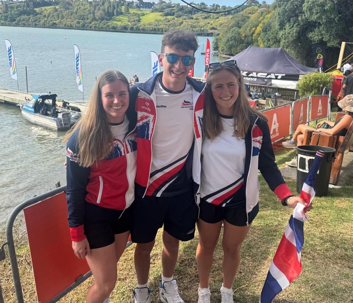 Amber Butterfield, Ryan Mead & Saba Yorke-Davies at the 2025 University Worlds