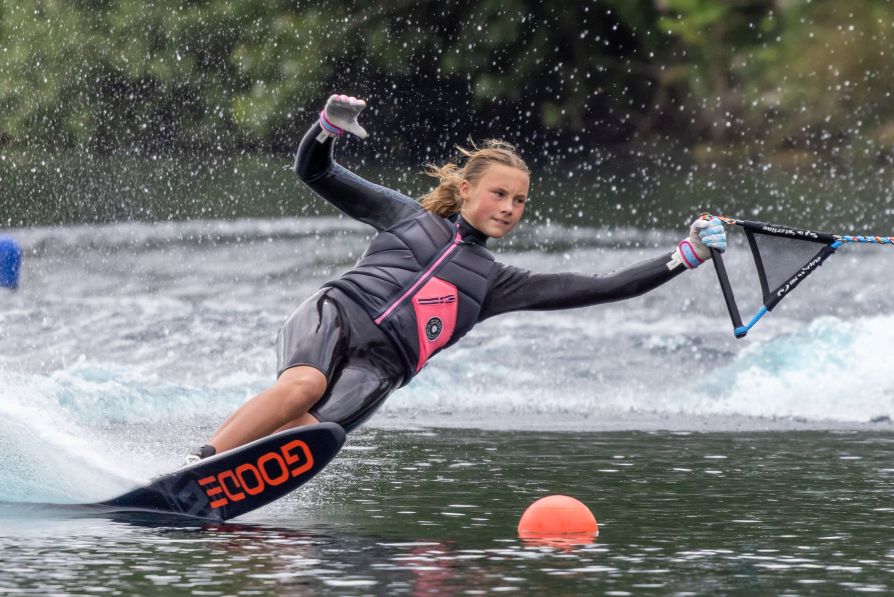 Issy Cosgrove slalom June 2024 - photo James Elliott