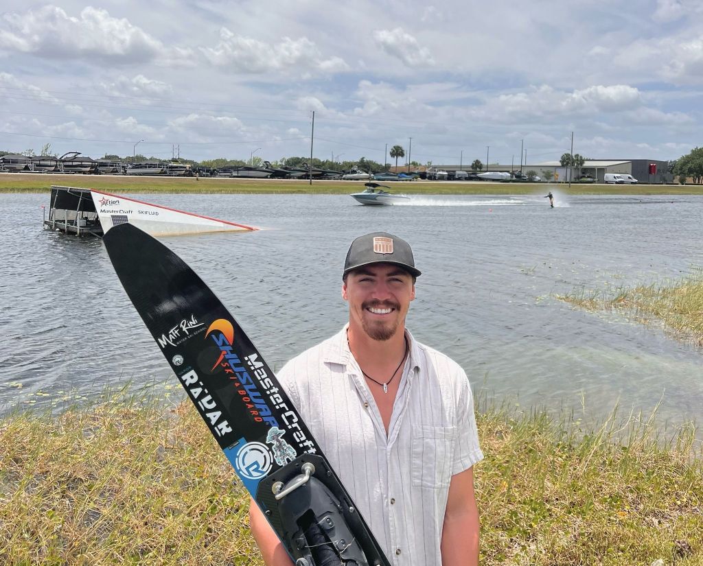 Joel Poland sets pending overall world record at Ski Fluid, Florida, 28 April 2024