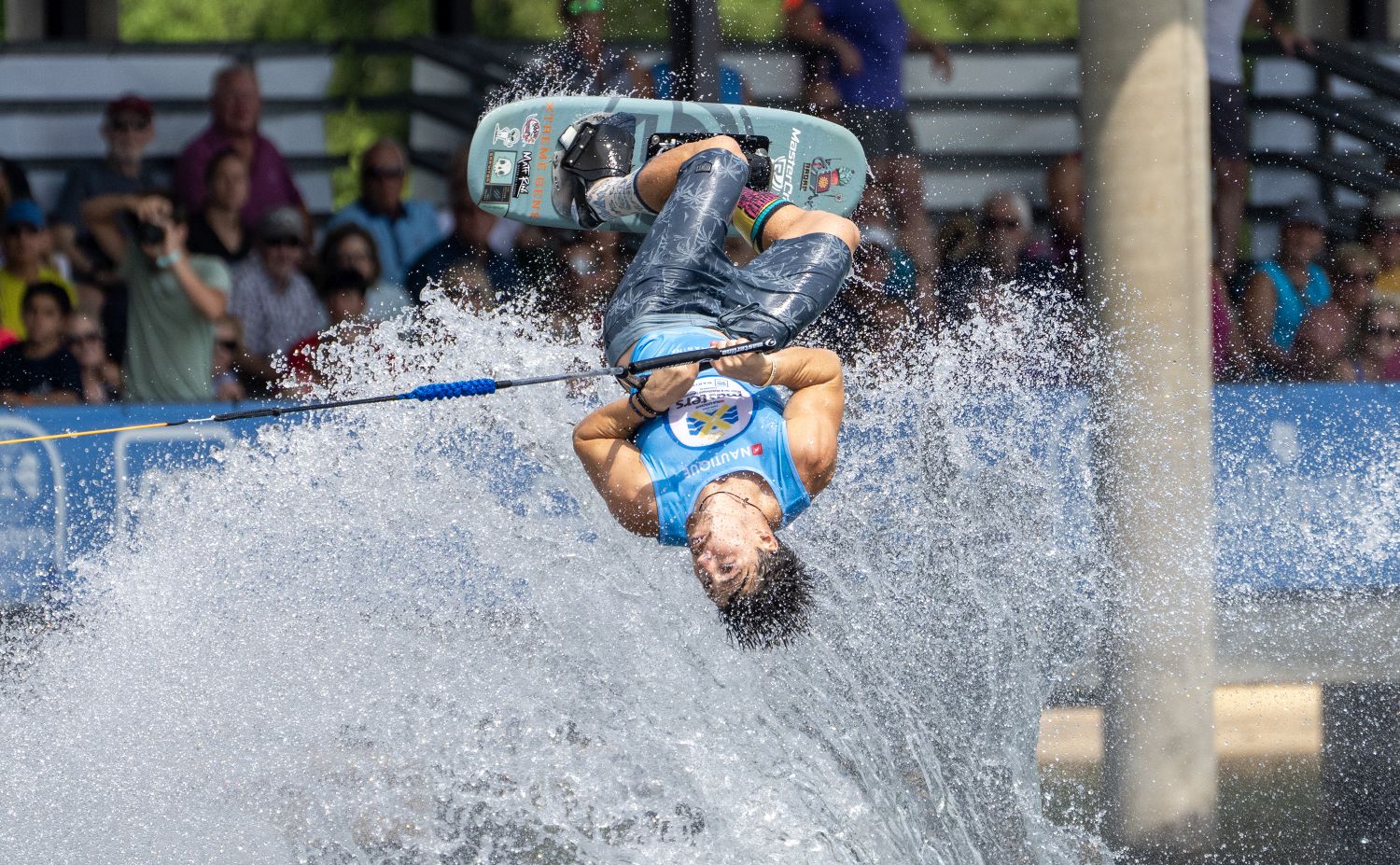 Joel Poland 3rd in Men's Tricks at 2024 Masters. Photo Johnny Hayward