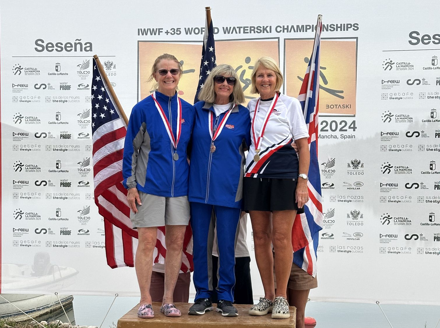 Juliet Thompson, bronze in +75 Women's Tricks at the 2024 World Championships