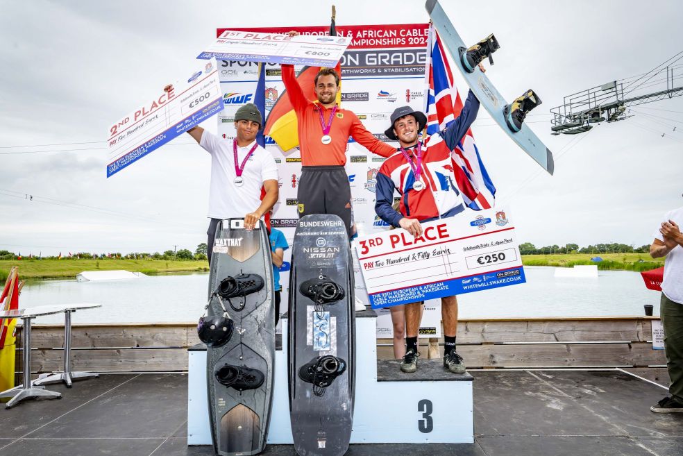 Kieran Owens bronze at 2024 European Cable Wakeboard Championships